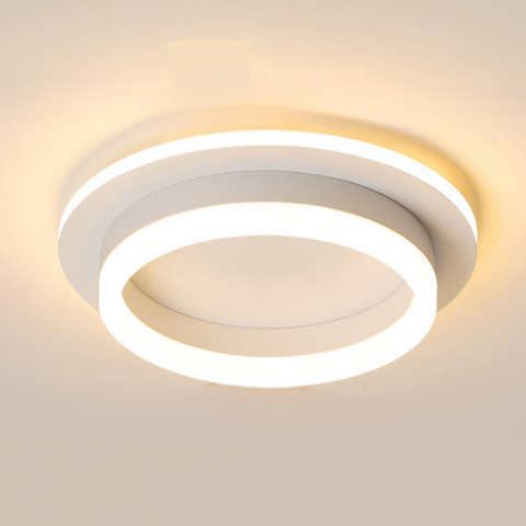 Plafoniera contemporanea - Forme eleganti e illuminazione uniforme