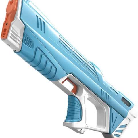 Pistola de água eléctrica - Recarga automática e pulverização potente