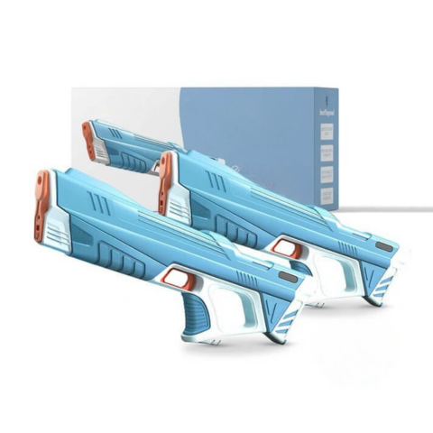 Pistola de água eléctrica - Recarga automática e pulverização potente