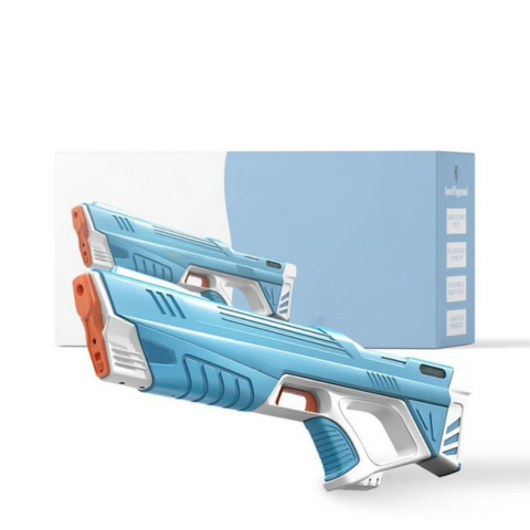 Pistola de água eléctrica - Recarga automática e pulverização potente