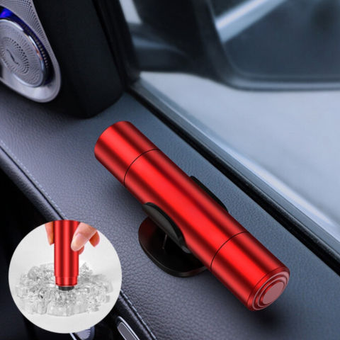 Herramienta compacta de seguridad para el automóvil: diseño práctico y uso inmediato