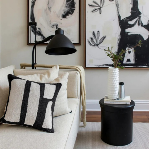 Decoratieve Kussen met Zebra Patroon – Wilde en Elegante Touch 