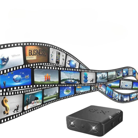 Mini HD kamera – Zachyťte video a zvuk v vysokém rozlišení 