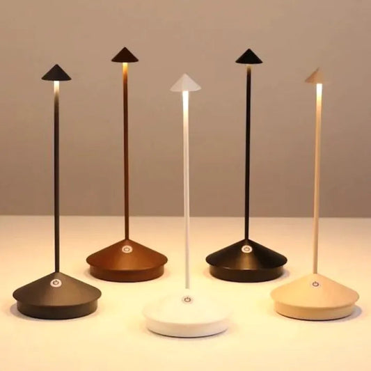 Tischlampe LED – Kabellos und wiederaufladbar 
