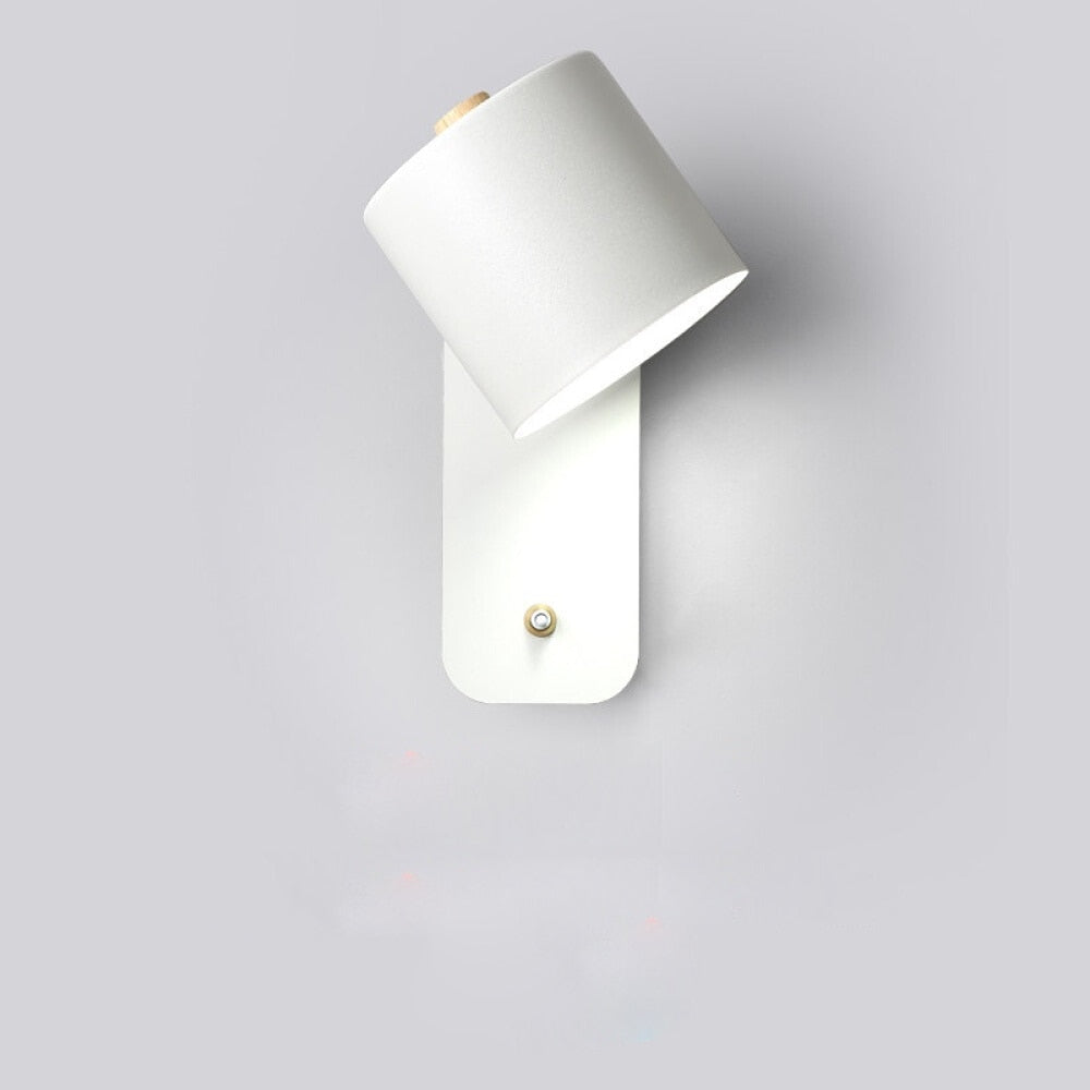 Iluminación de Pared Moderna – Interruptor Integrado y Encendido Práctico 