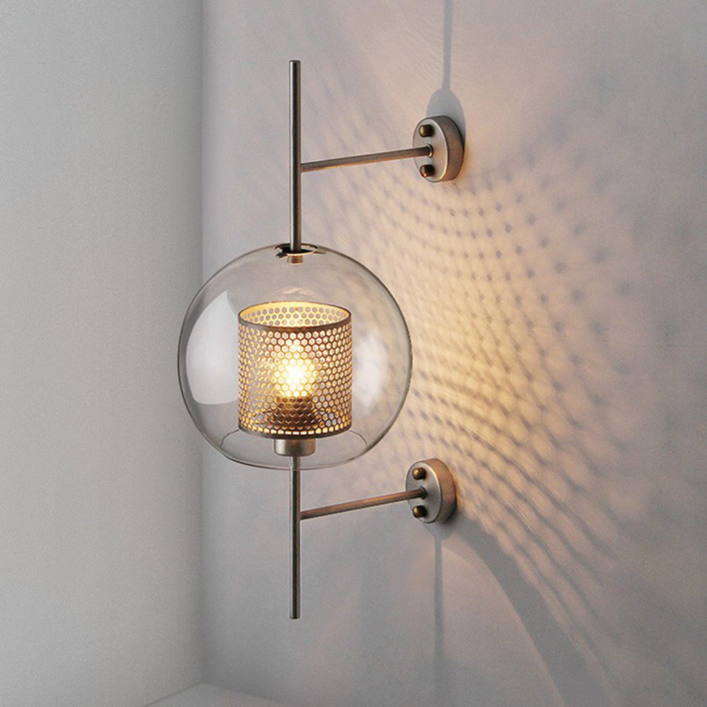 Industrialna geometryczna lampa ścienna - styl i nowoczesność