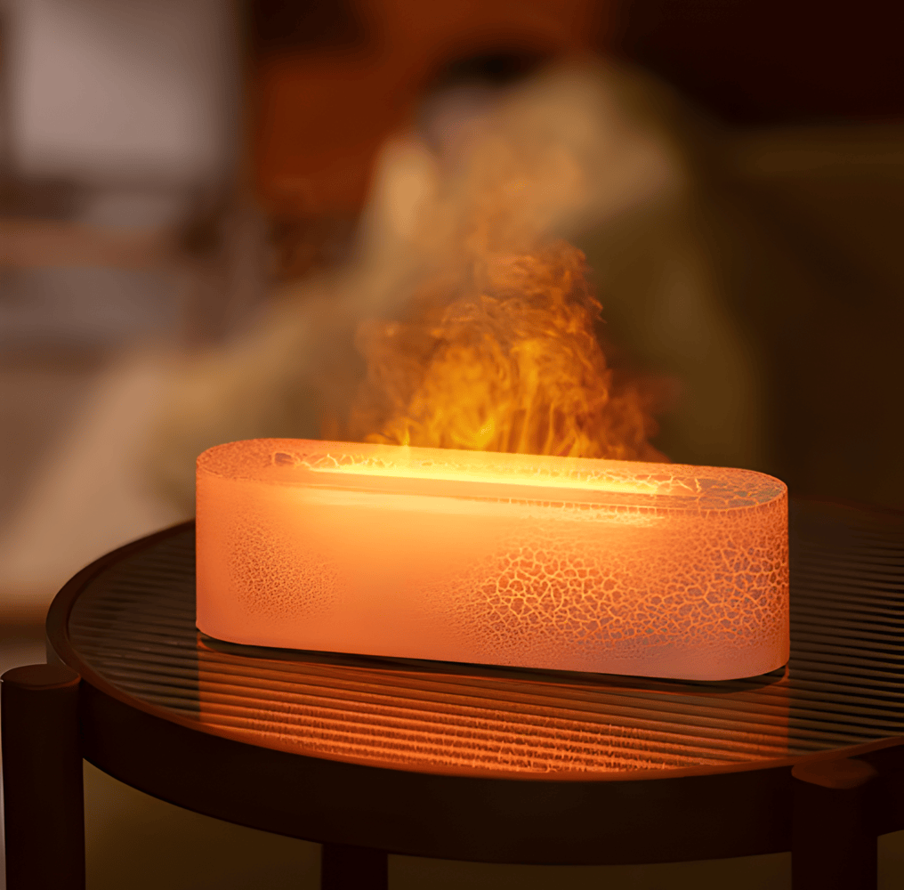 USB aromadiffúzor többszínű LED világítással - relaxáló hangulat és fénypára