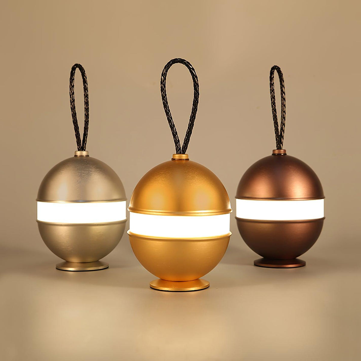 Újratölthető gömblámpa - elegáns design és pihentető fény