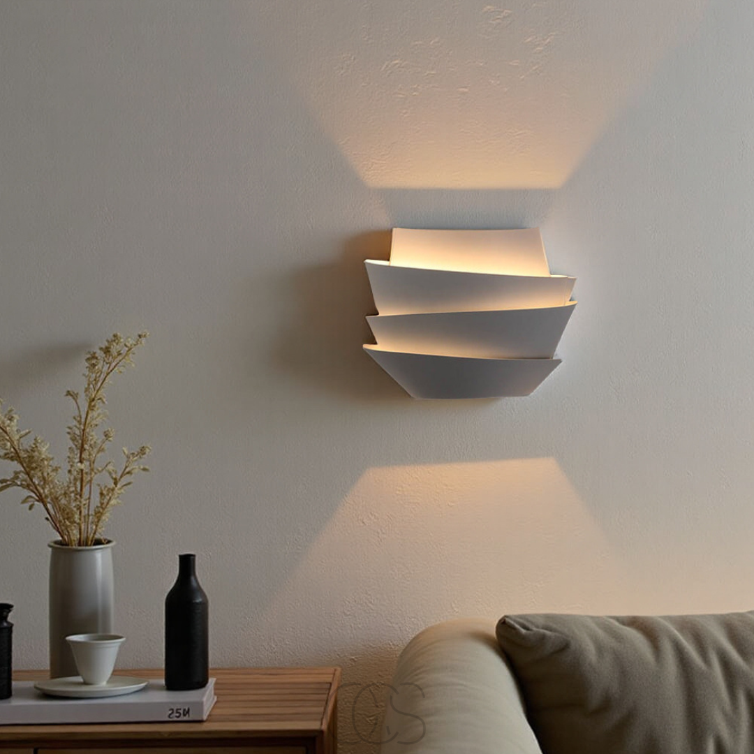 Applique Murale LED Doppio Fascio – Illuminazione Moderna ed Elegante 