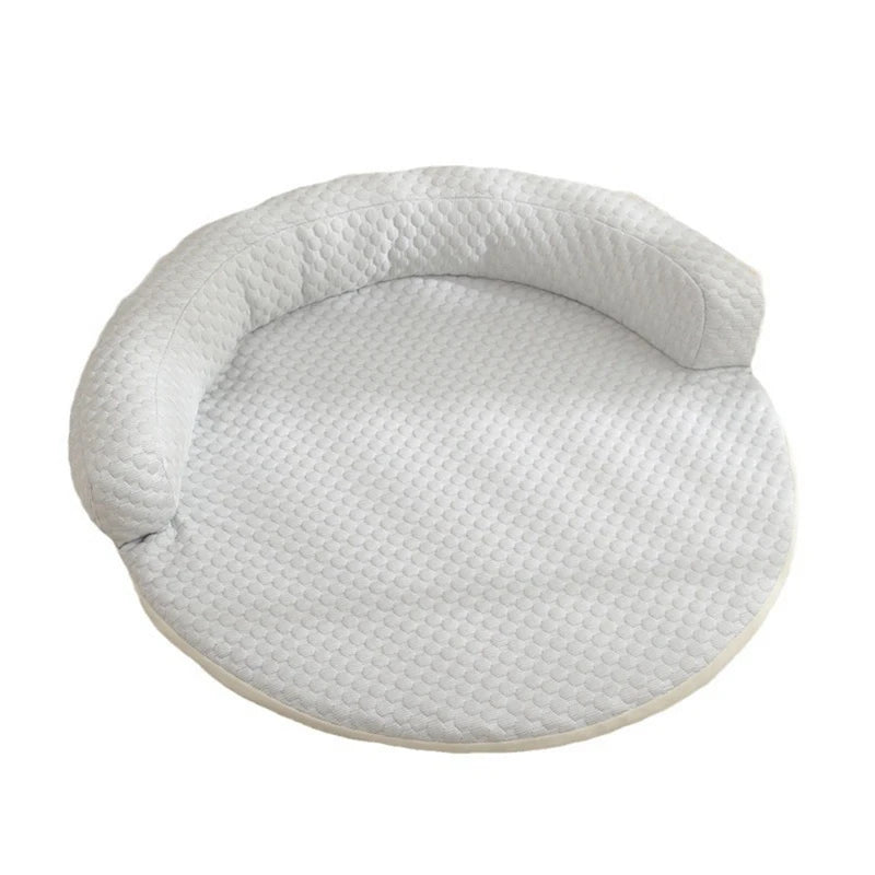 Round Refreshing Carpet – With Raised Resting Area 