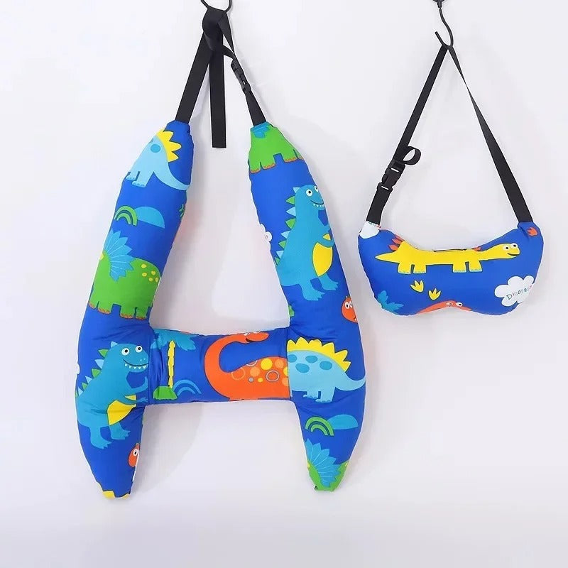 Cojín de viaje para niños - Apoyo para la cabeza y sueño tranquilo