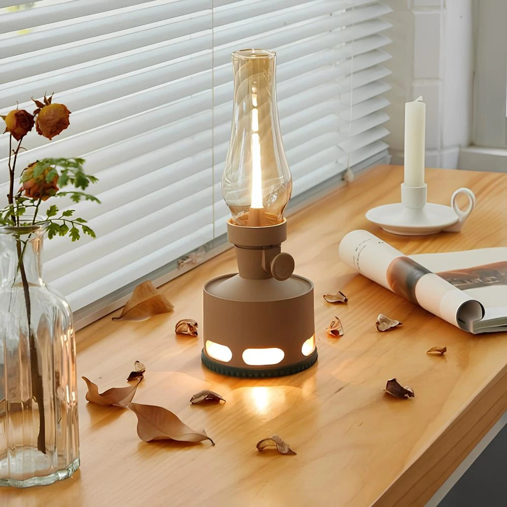 Retro LED-lantaarn – Elegante decoratieve verlichting 