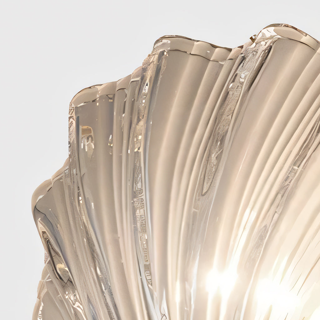 Aplique de Parede Concha – Iluminação Elegante e Marinha 