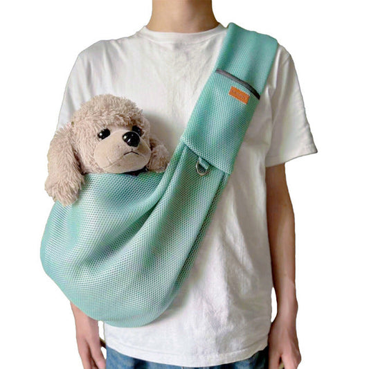 Bolsa de Transporte Transpirable para Perro – Bandolera Cómoda y Con Una Óptima Ventilación 