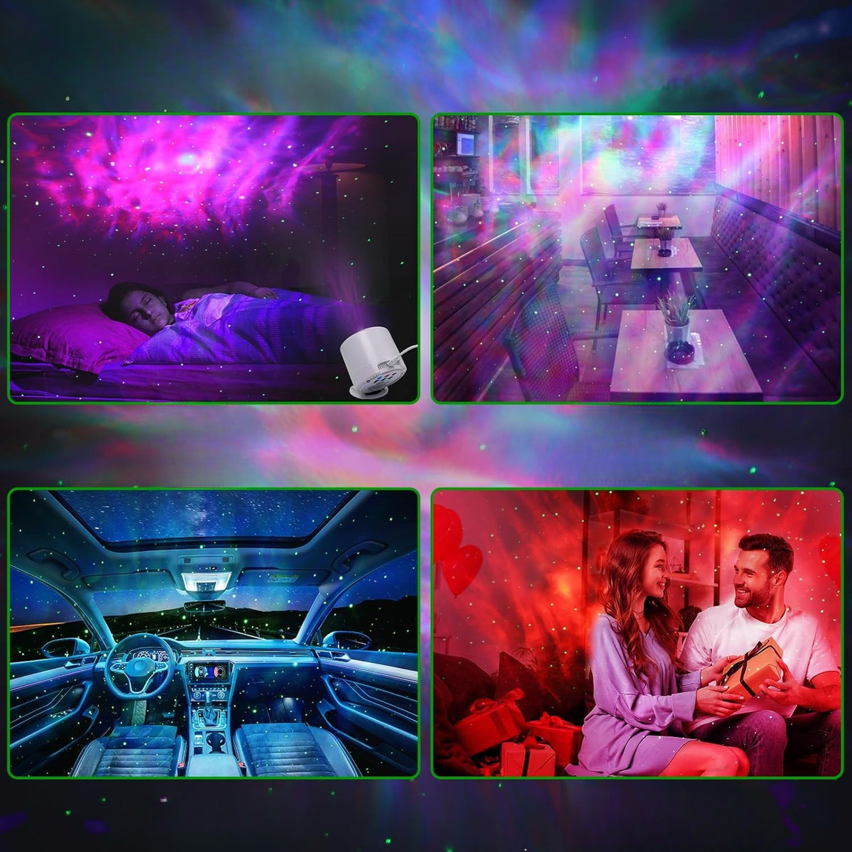 Proiector LED – Ambianță Galaxie Relaxantă 