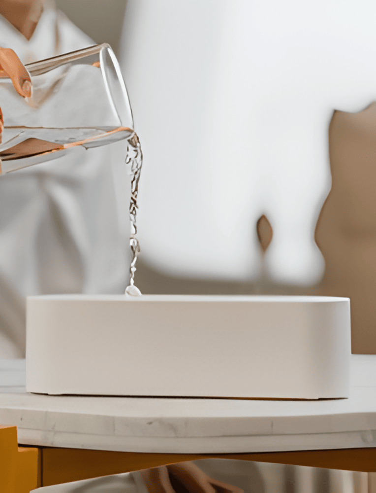 USB aromadiffúzor többszínű LED világítással - relaxáló hangulat és fénypára