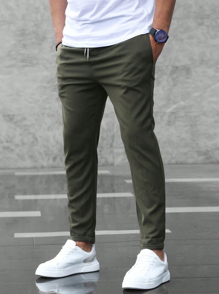 Gyan | Pantalon Casual Homme – Simplicité Et Polyvalence