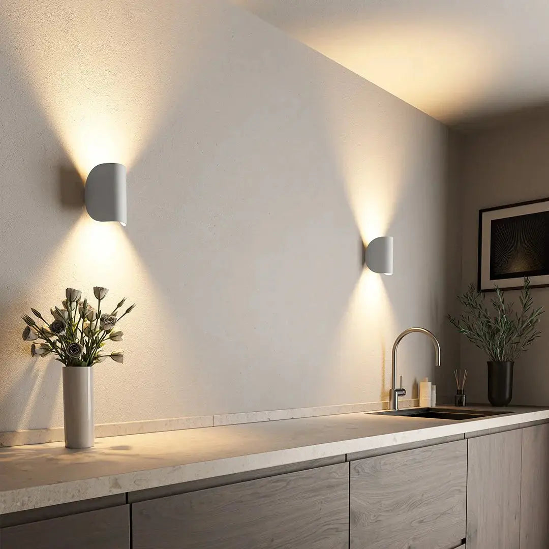 Elegante aplique LED - Iluminación chic y moderna