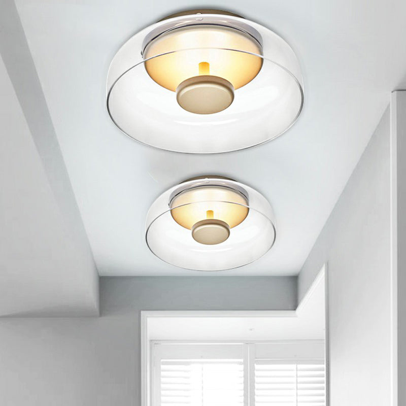 Lámpara de techo LED de vidrio – Iluminación elegante y moderna 