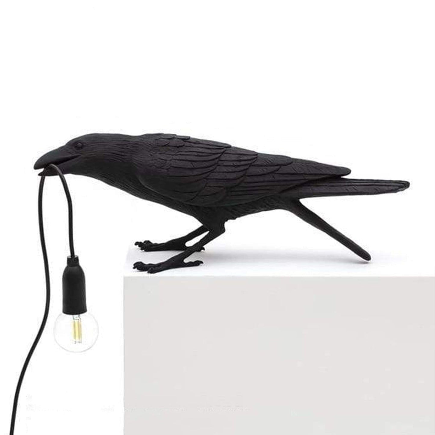 Decoratieve Lamp — Kraai Voor Een Mystieke Sfeer 