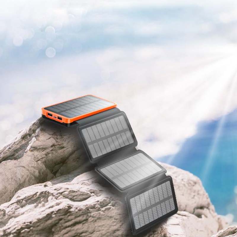 Bateria Solar Dobrável de Alta Capacidade 
