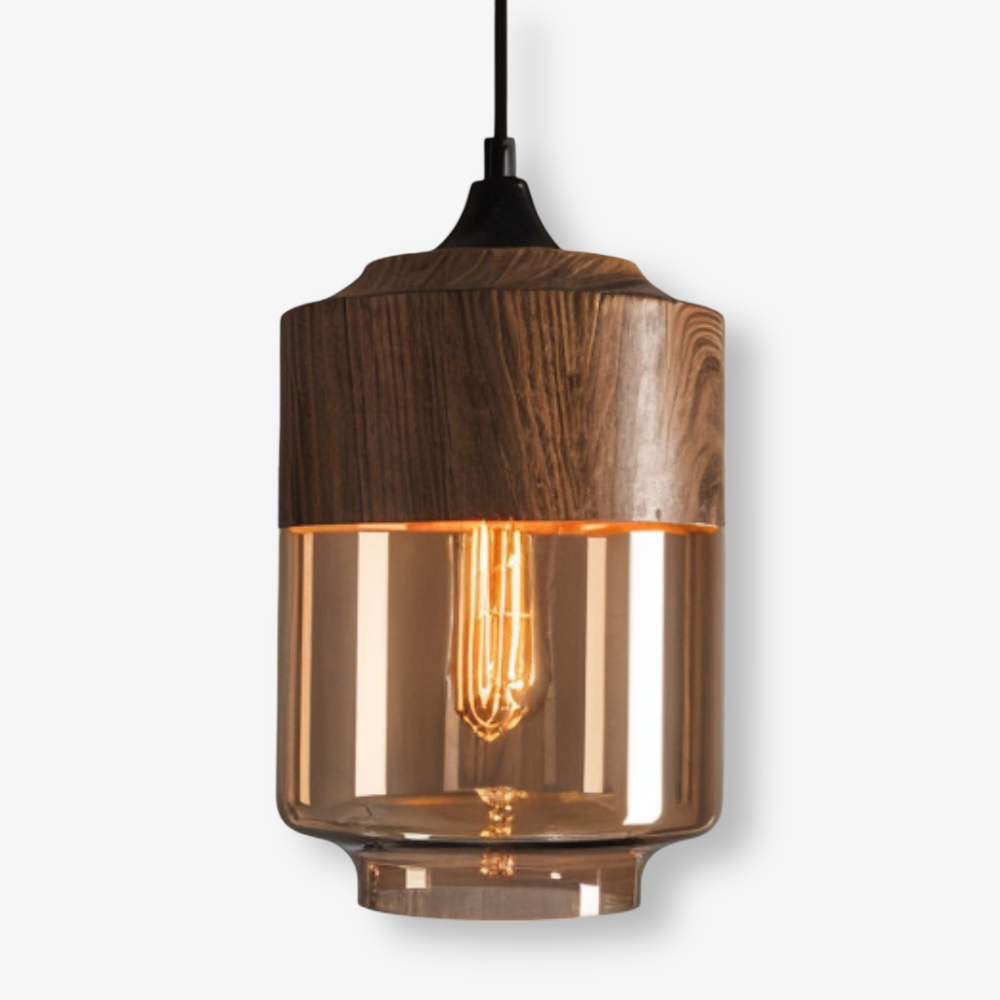 Colgante Retro Glass Loft - Iluminación de moda y ambiente único