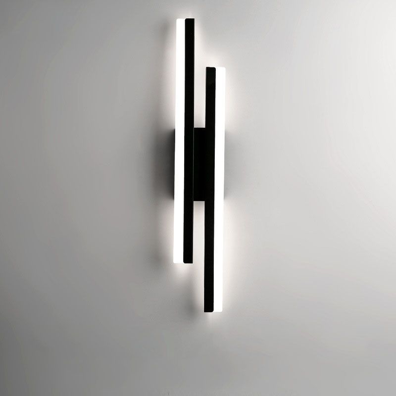 מנורת קיר LED – סגנון מודרני אנכי 