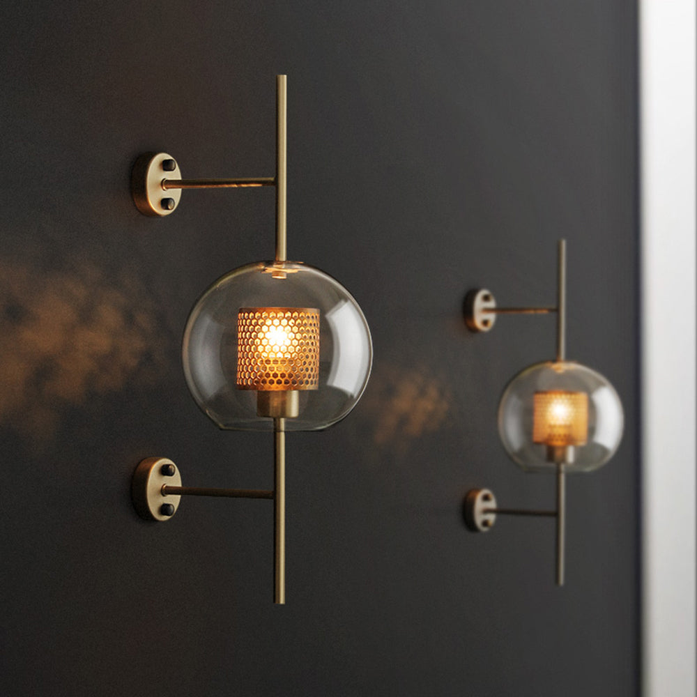 Industrialna geometryczna lampa ścienna - styl i nowoczesność