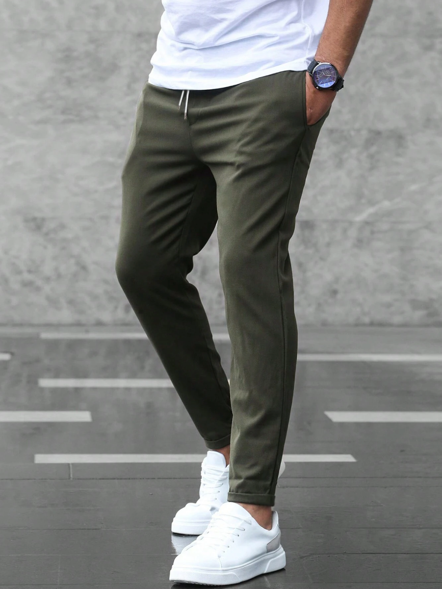 Gyan | Pantalon Casual Homme – Simplicité Et Polyvalence