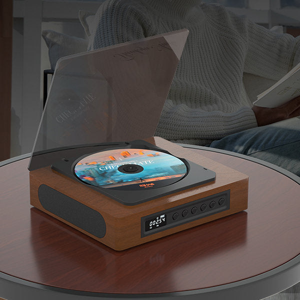 Bluetooth Retro CD-soitin C-tyypin portilla - ylivoimainen liitettävyys ja äänenlaatu